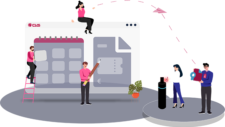 cvs-software im Flatdesign